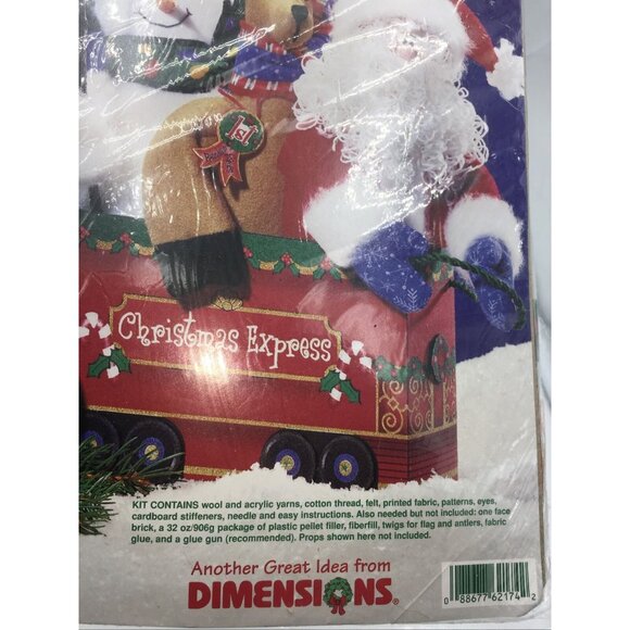 Christmas Express Pals 62174 Craft Project Kit Bean Buddies Dimensions Holidays - Picture 8 of 10